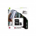 Wholesale Kingston 100MB/s Flash Memory Card with Adapter (64GB Class 10)